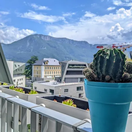 Apartamento Le Bleu Du 3 Etoiles - Secteur Recherche, Calme & Familiale, A 300m Du & De La Vieille Ville, Garage Prive Annecy
