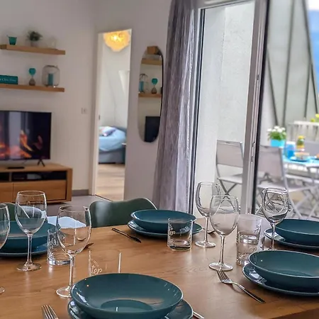 Apartamento Le Bleu Du 3 Etoiles - Secteur Recherche, Calme & Familiale, A 300m Du & De La Vieille Ville, Garage Prive Annecy