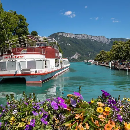 Le Bleu Du 3 Etoiles - Secteur Recherche, Calme & Familiale, A 300m Du & De La Vieille Ville, Garage Prive Lejlighed Annecy